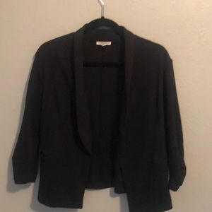 Black Cropped Blazer